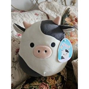 Squishmallow Connor the Cow 10 Inch AUTHENTIC Kellytoy Soft Plush
